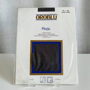 OROBLU Magie 20D Lycra Tights Pantyhose XL Black